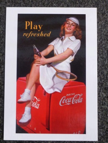 2357-1 € 0,50 coca cola briefkaart 10x15 cm